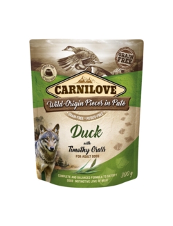 Carnilove Pouch Paté Duck with Timothy Grass 300 g