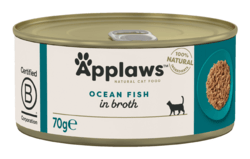 Applaws Cat Tin - Ocean Fish in Broth 70g