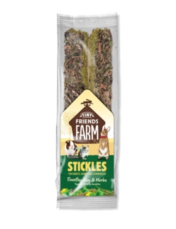 Tiny Friends Farm Stickles Timothy Hay & Herbs 100 g
