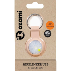 Blinker Airblinker Beige – Genopladelig hundelampe