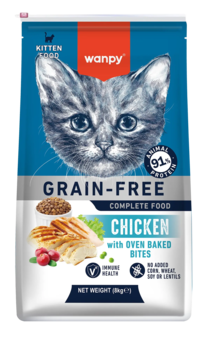 Wanpy Kattefoder - Killing - Kylling 8 kg