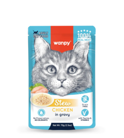 Wanpy Cat Stew – Chicken in Gravy 70 g