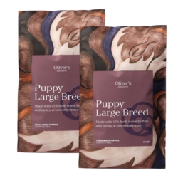 2 x Oliver’s Signature Puppy Large Breed