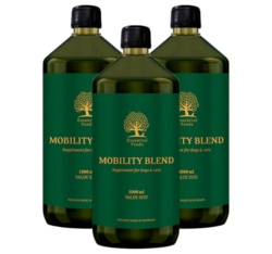 3 x Essential the Mobility Blend – Ledstøtte med Kollagen & MSM (1000 ml)