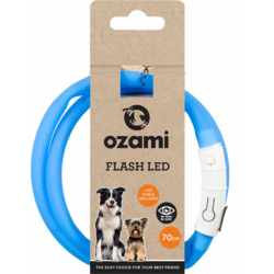 Ozami Flash LED Halsbånd - Blå
