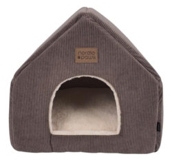 Nordic Paws Kattehule – Elva (Brun/Beige)