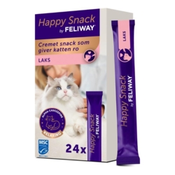 Feliway Happy Snack Laks 24 sticks cremet beroligende snack til kat