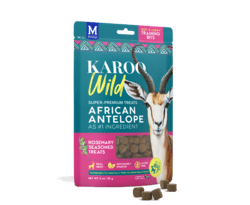 Karoo Wild Training Bites Rosmarin 113 g super premium træningsgodbid med Antilopekød