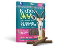 Karoo Wild Sticks Rosmarin 454 g super premium hundegodbid i stor stick