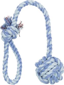 Jolly Paw Legereb med vævet bold 50 cm robust hundelegetøj (Outlet)