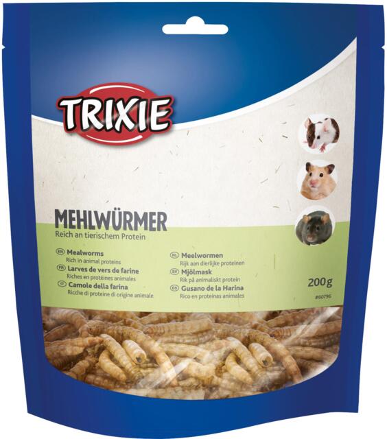 Tørrede Melorme 200g | Proteinrigt foder til fugle og Hamster