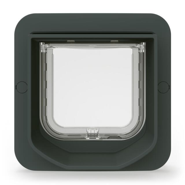 SureFlap Microchip Kattedør hvid/grå | Kattelem med chipgenkendelse