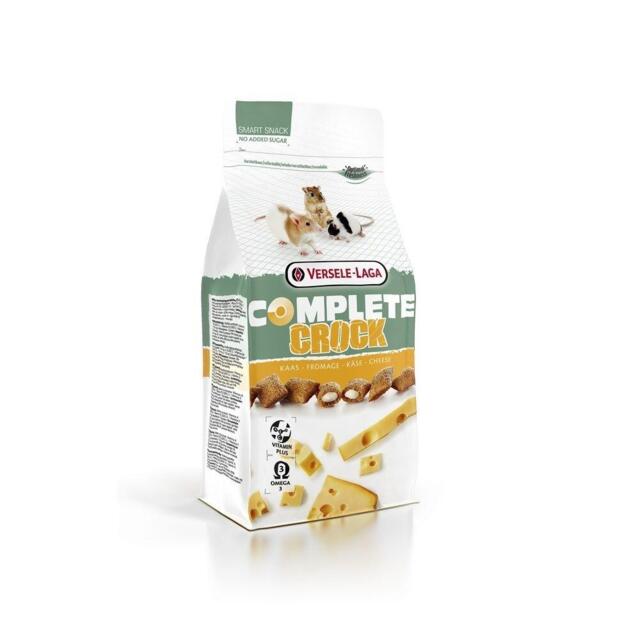 Crock Complete Cheese 50 g | Sprød snack til gnavere med ost