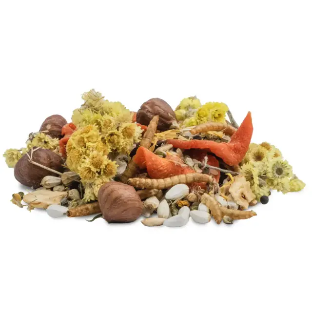 JR Farm Tiny Treats Nødde Mix 300 g | Energirig snack til gnavere