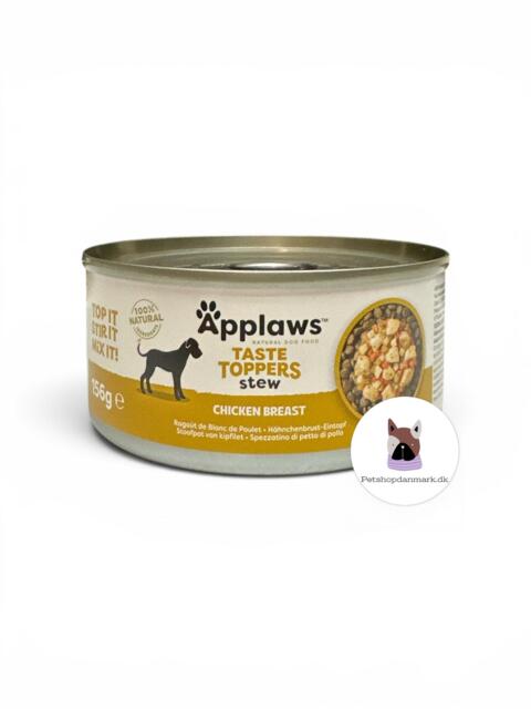Applaws Taste Toppers Stew med Kyllingebryst 156 g | Naturligt vådfoder til hund