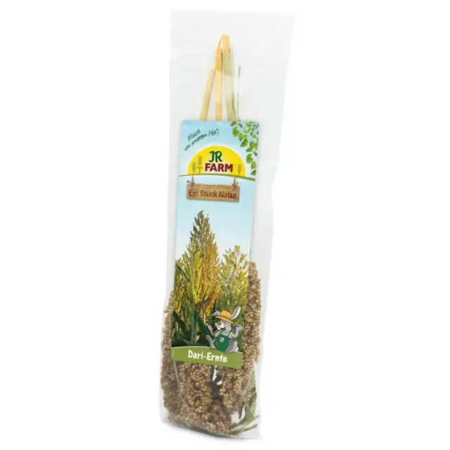 JR Farm Darihøst 80 g | Naturlig hirse snack til kanin og gnavere