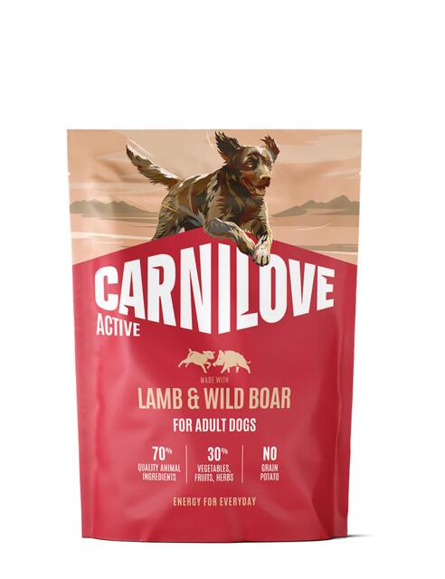 Carnilove Lamb & Wild Boar for Adult All Breeds 1,5 kg | Fuldfoder til voksne hunde