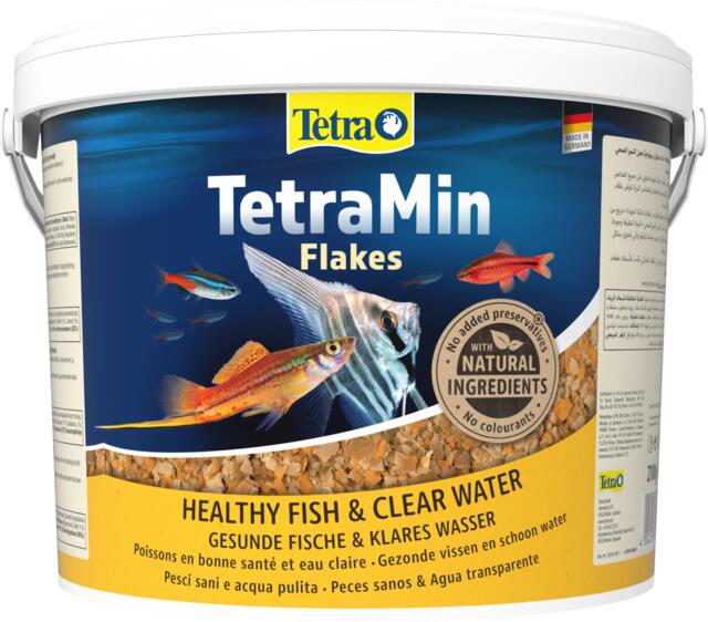 Tetra TetraMin Flakes 10 L | Hovedfoder til prydfisk