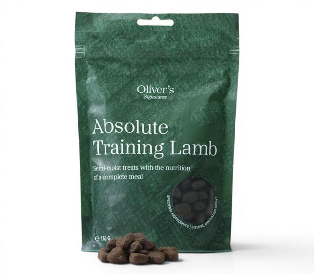 Oliver´s SIGNATURE Absolute Training Lamb 3 x 150 g | Semi-moist træningsgodbid med lam