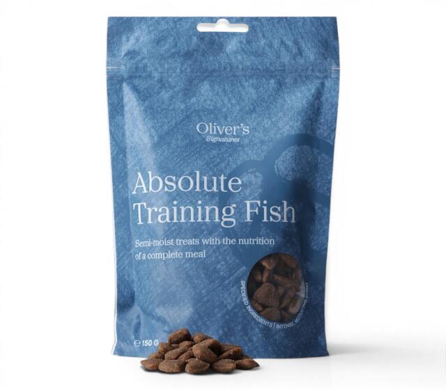 Oliver’s SIGNATURE Absolute Training Fish | Semi-moist træningsgodbid med fisk