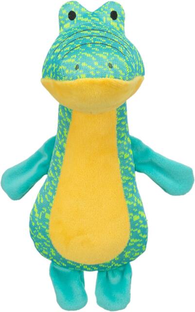 Trixie alligator plys legetøj 29 cm | blødt hundelegetøj i plys og stof