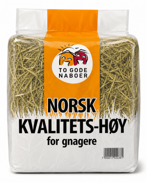 To Gode Naboer timothyhø - naturligt gnaverhø (2 kg)