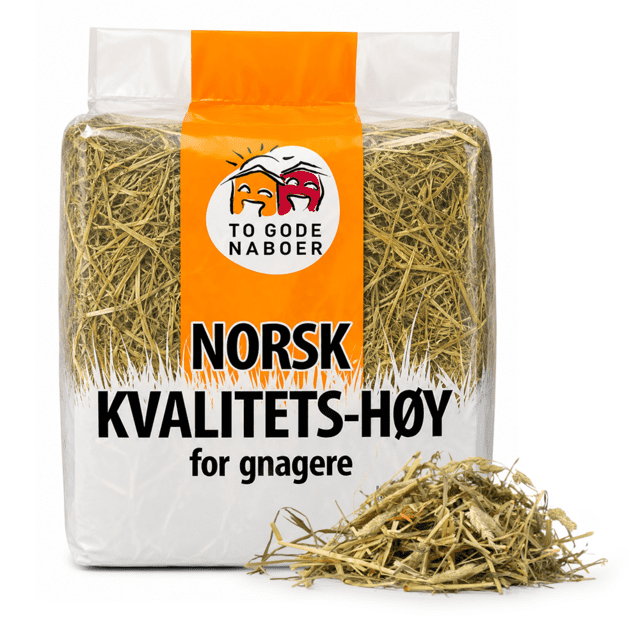 To Gode Naboer timothyhø - naturligt gnaverhø (2 kg)