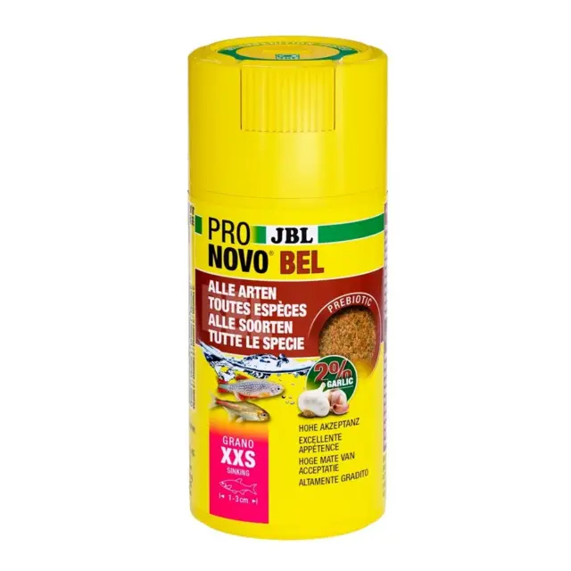 JBL Pro Novo BEL Grano XXS 100 ml. til alle arter fisk