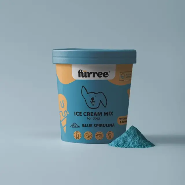 FÜRREE Icecream m/Blå Spirulina
