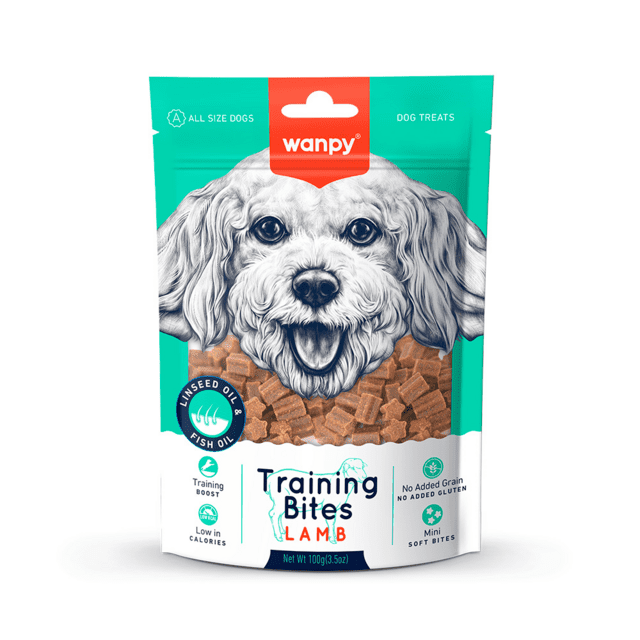 Wanpy Training Bites Lamb Hundegodbidder 100 g