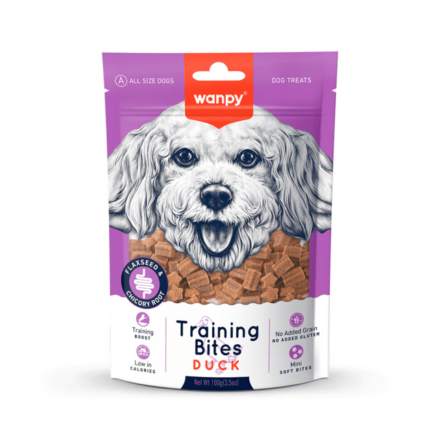Wanpy Training Bites Duck Hundegodbidder 100 g