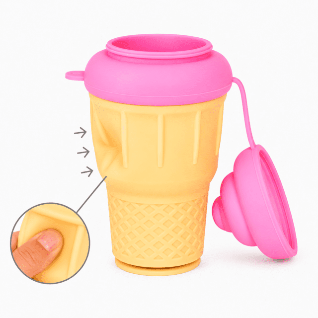 Coolpets IcePop Isform Genanvendelig Silikone