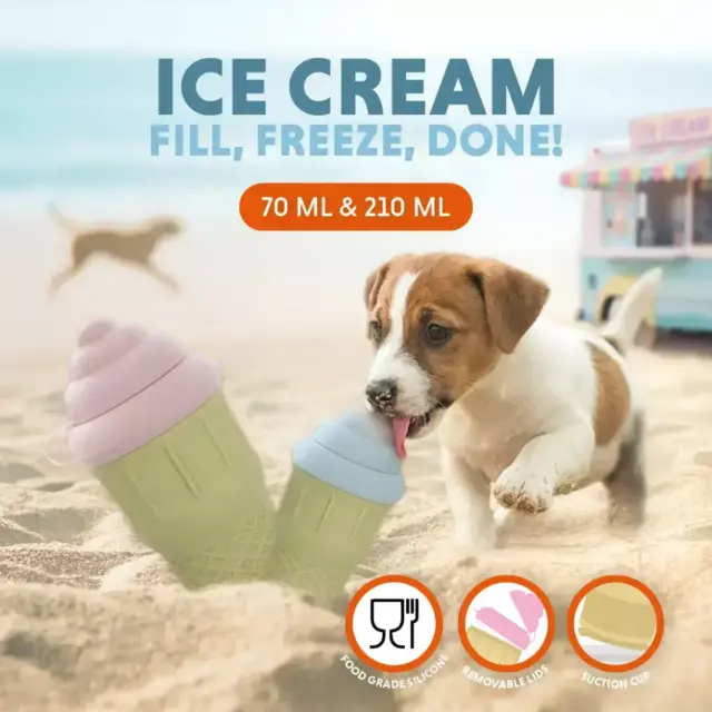 Coolpets IcePop Isform Genanvendelig Silikone