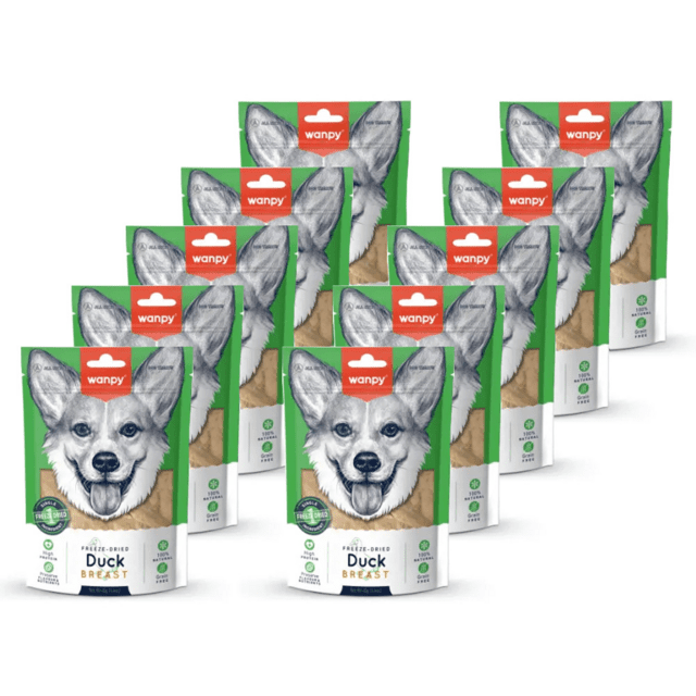 Wanpy Freeze Dried Duck Breast Hundesnack
