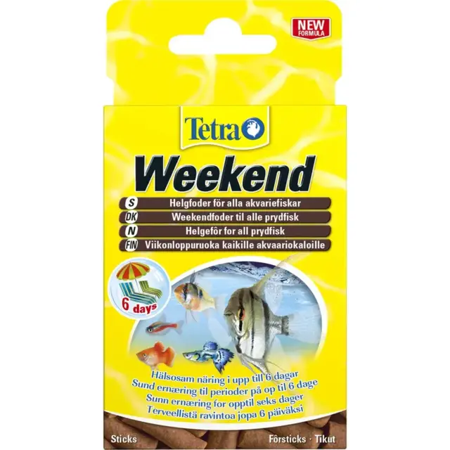 TetraMin Weekend Kompakt Feriefoder til Akvariefisk 20 tabl.
