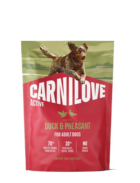 Carnilove Duck & Pheasant for Adult Kornfrit Hundefoder 1,5kg