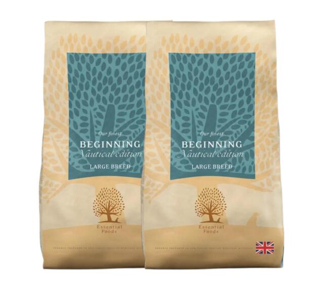 Essential Foods Beginning Large Breed Nautical 2x10kg