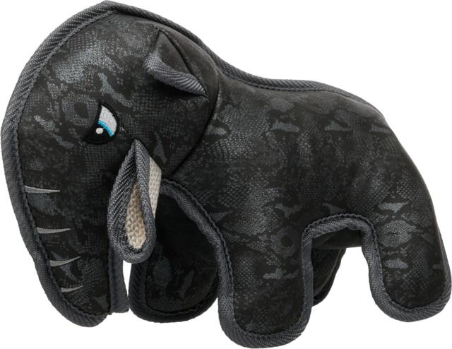 Toy Pudo Elephant Grey Robust Hundelegetøj 11,5x28x19cm