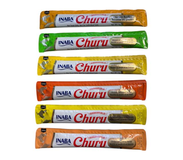 Churu Kyllingevarianter Flydende Kattesnack 14g