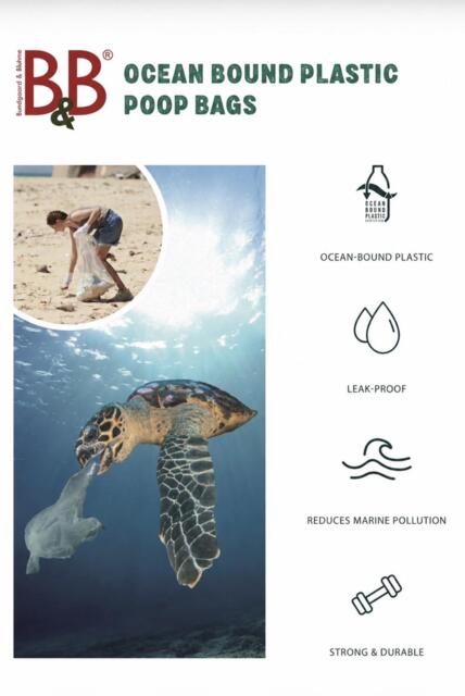 B&B Hundeposer Ocean-Bound Plastik 120 stk.