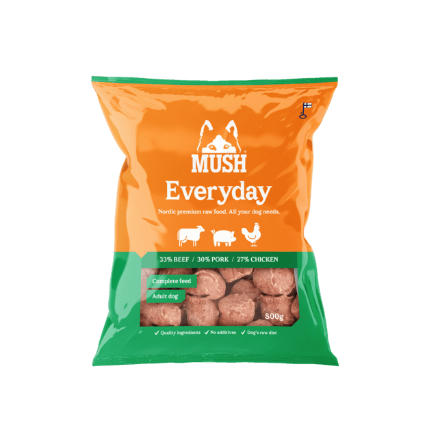MUSH Everyday Grøn BARF Hundefoder