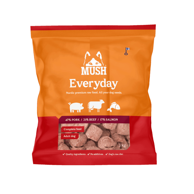 MUSH Everyday Rød BARF Hundefoder