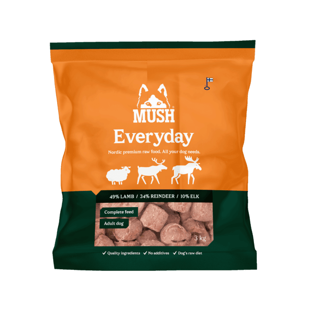 MUSH Everyday Vildt BARF Hundefoder