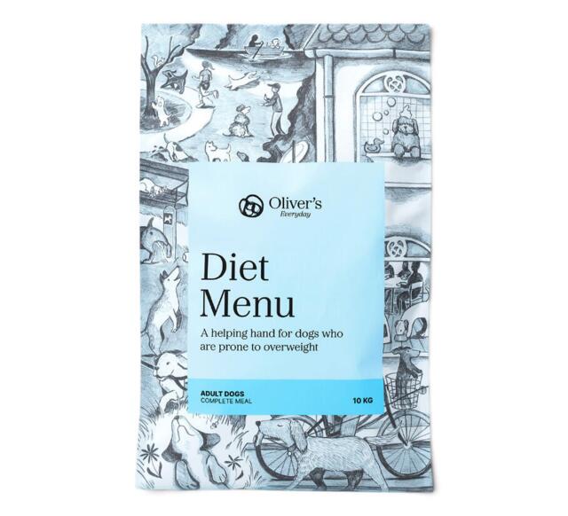 Oliver´s Everyday Diet Menu Fedtfattigt Hundefoder 10kg
