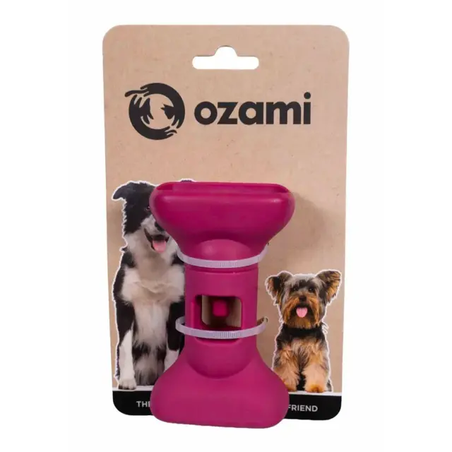 Ozami Snack Holder Pink Tyggebenholder Hundelegetøj 11,5cm