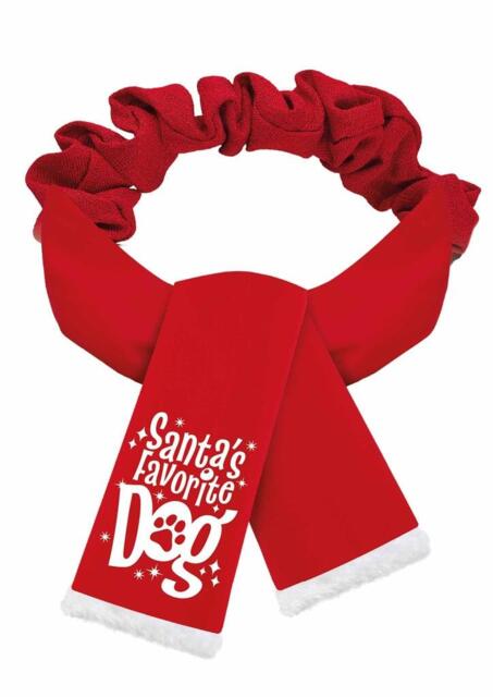 Favorite Juletørklæde Scarf Xmas Hundebeklædning Rød L