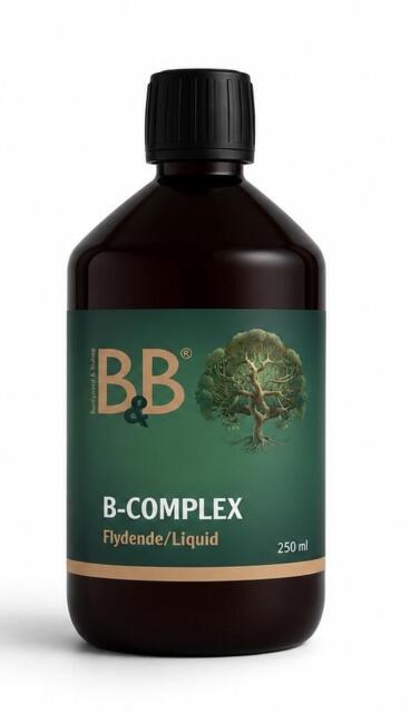 B&B B-Complex – Flydende B-vitamin tilskud til hunde (250 ml / 500 ml)