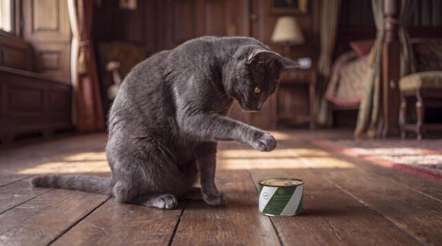 Essential Foods Christmas Cat Pâté – Kornfrit og cremet julevådfoder til katte (200g)
