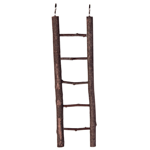 Bird toys Natural wood ladder 5 steps 26cm