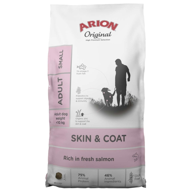 Arion Adult Small Breed – Salmon & Rice 3 kg